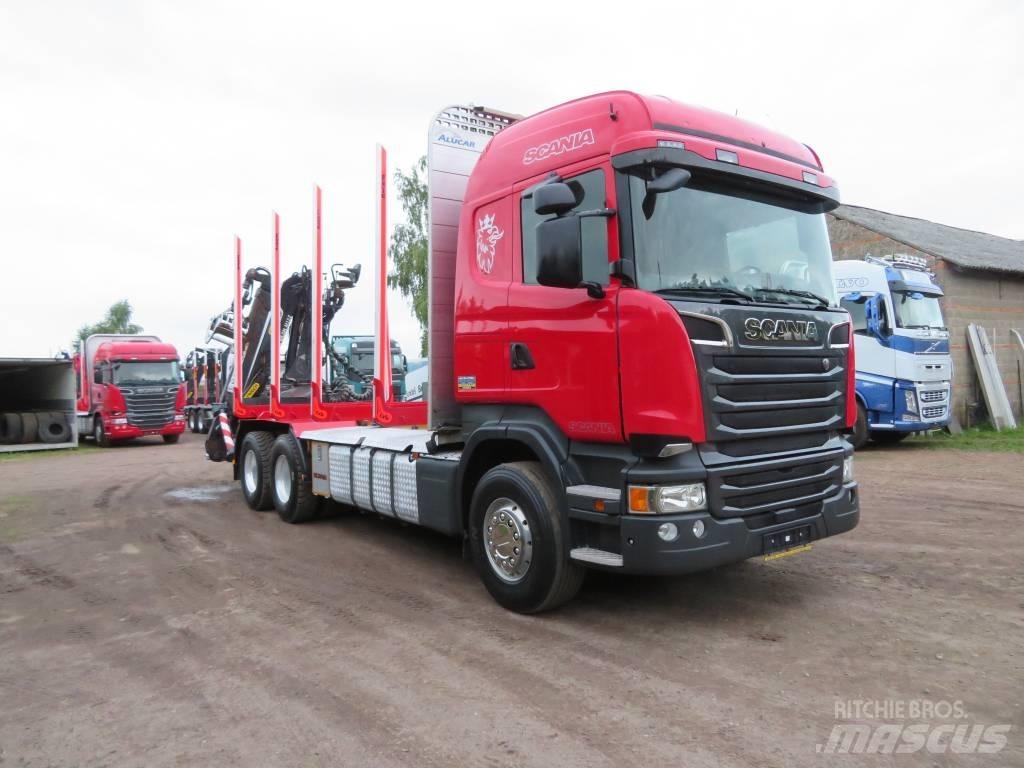 Scania R 450 Hout-Bakwagens