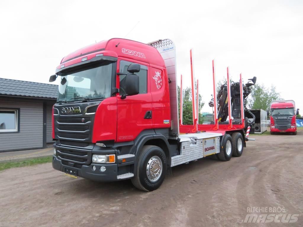 Scania R 450 Hout-Bakwagens