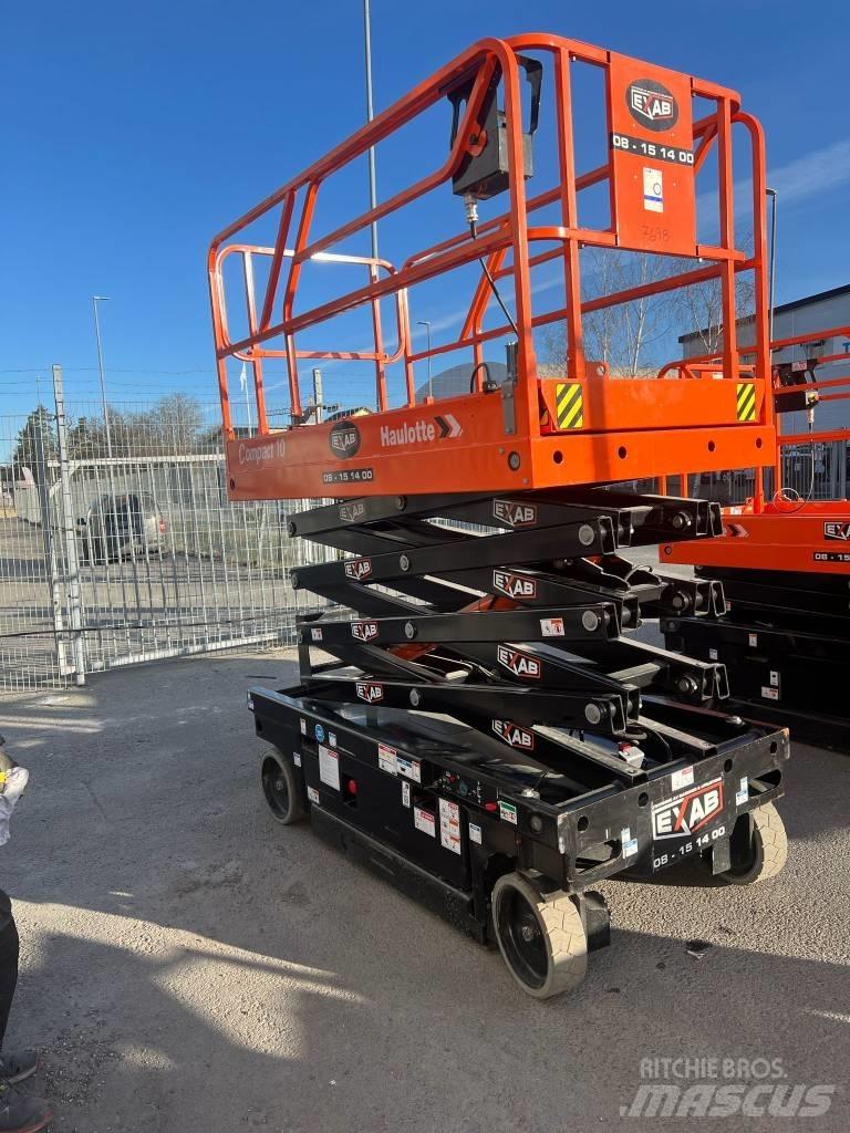 Haulotte Compact 10 Schaarhoogwerkers