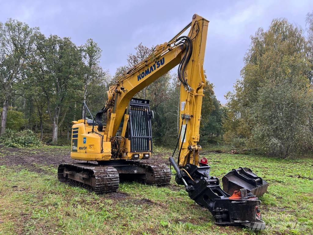 Komatsu PC138US-11 Rupsgraafmachines