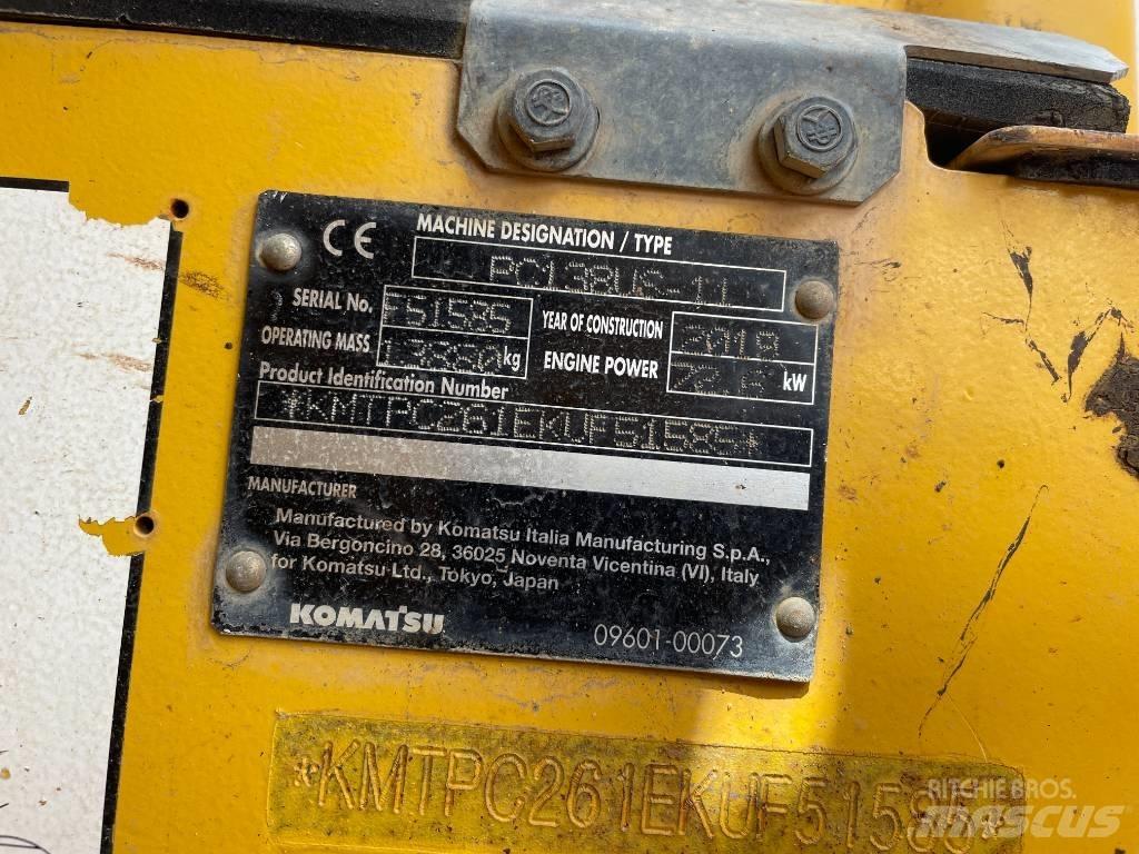 Komatsu PC 138 US-11 Rupsgraafmachines