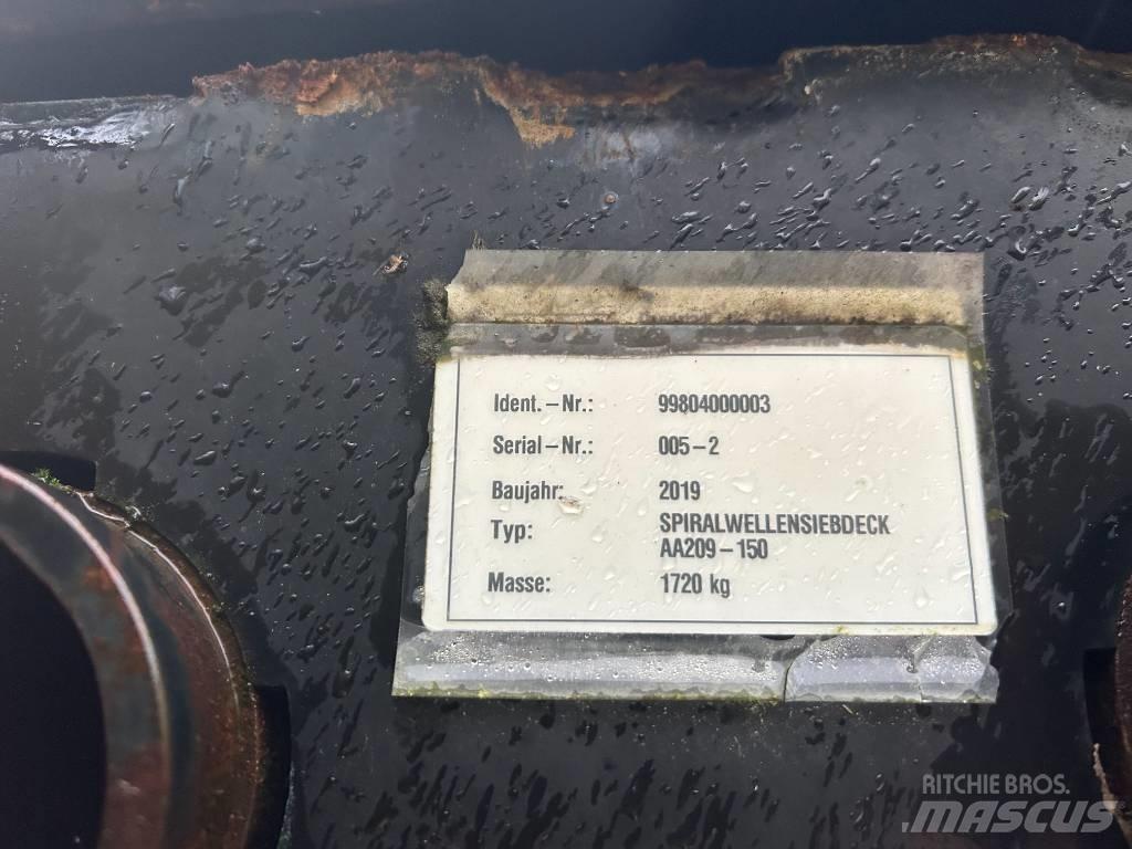 Doppstadt HS 800 Zeefinstallatie