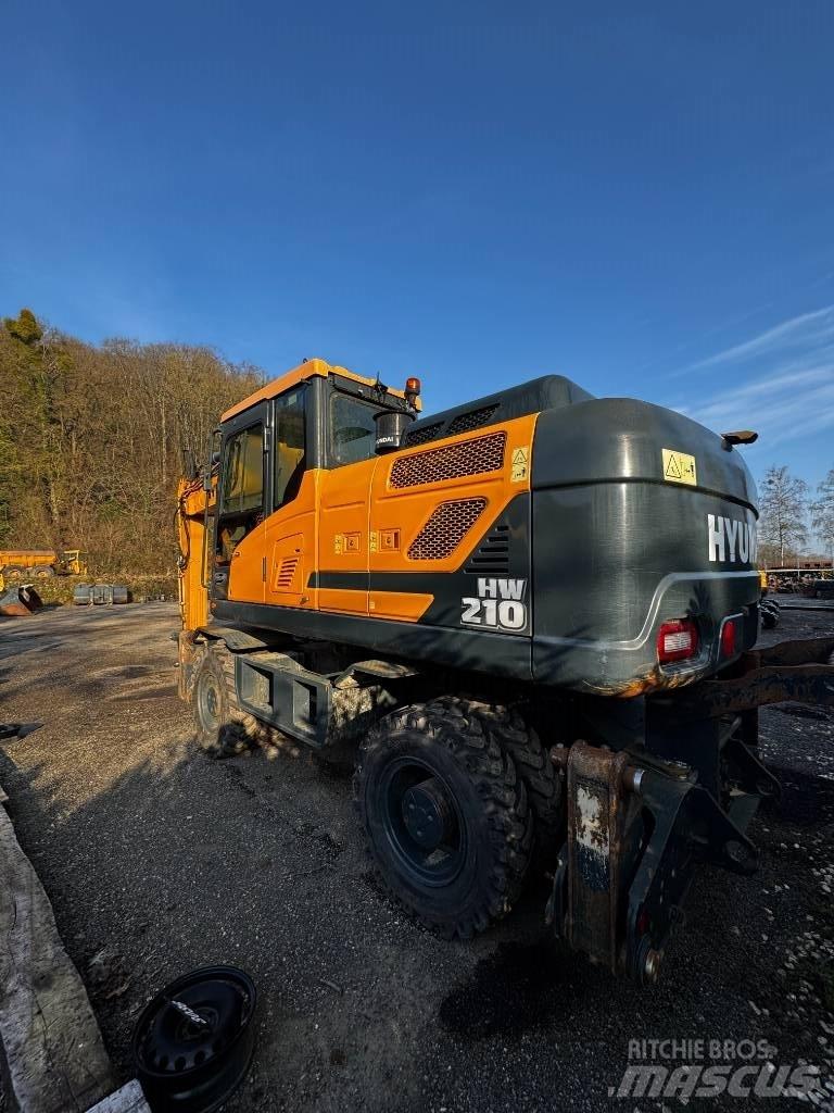 Hyundai HW 210 Wielgraafmachines