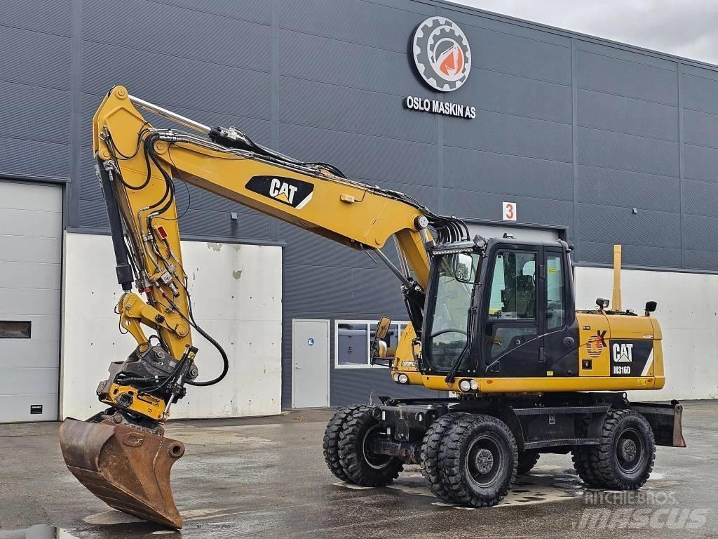 CAT M 316 D Wielgraafmachines