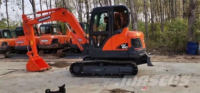 Doosan dx60 Rupsgraafmachines