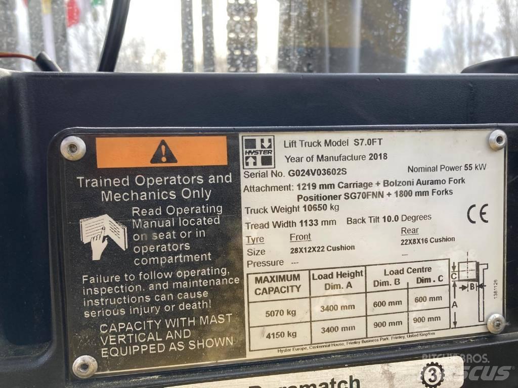 Hyster S7.0FT Diesel heftrucks
