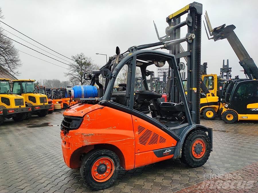 Linde H50T-02 LPG heftrucks
