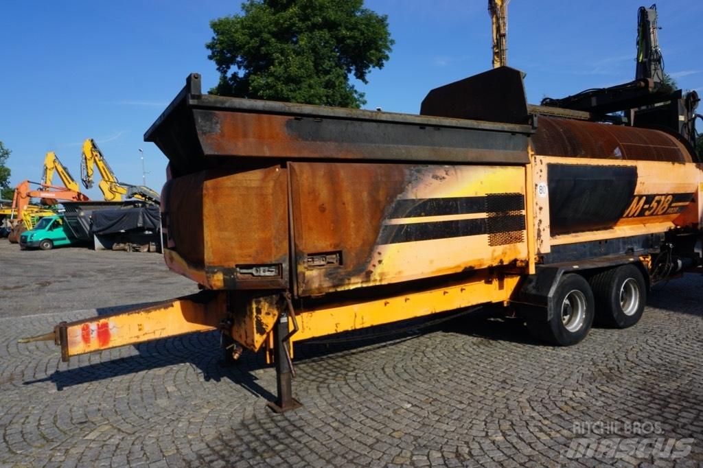 Doppstadt SM 518 Mobiele zeefinstallaties