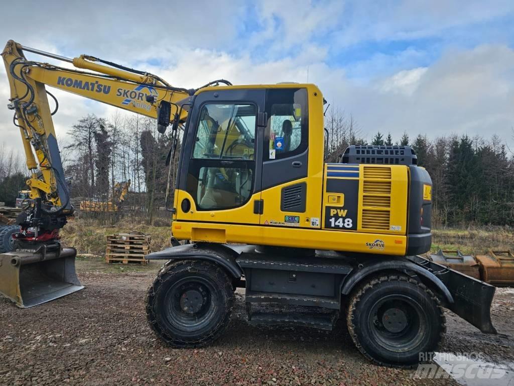 Komatsu PW148-8 Wielgraafmachines