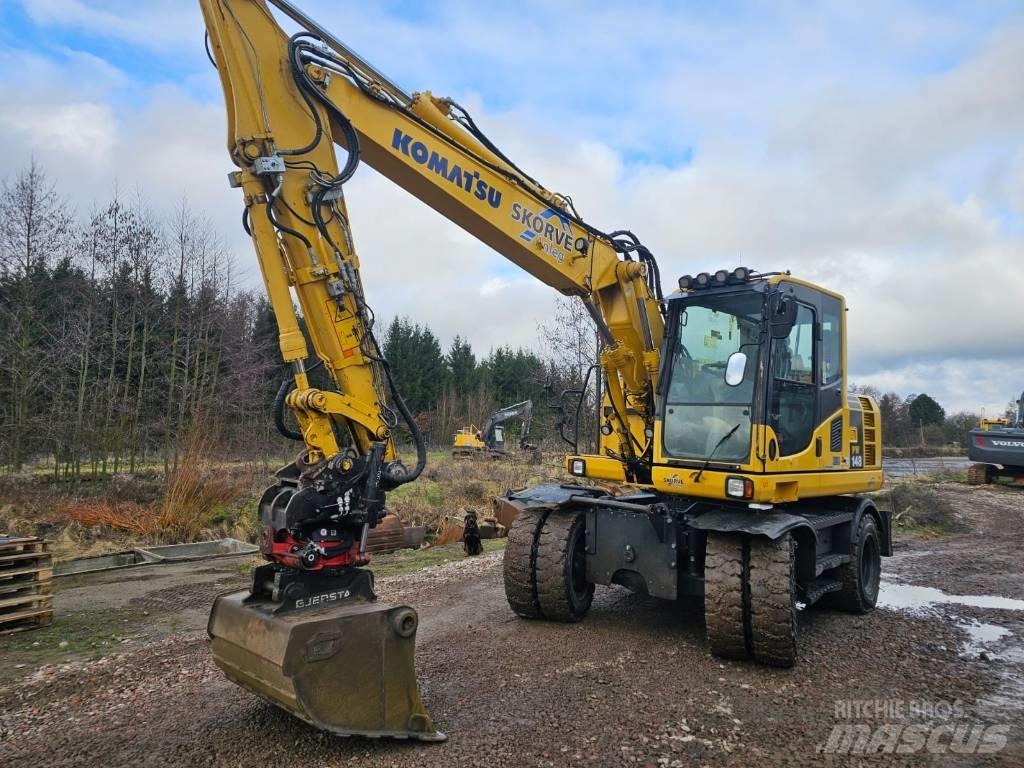 Komatsu PW148-8 Wielgraafmachines