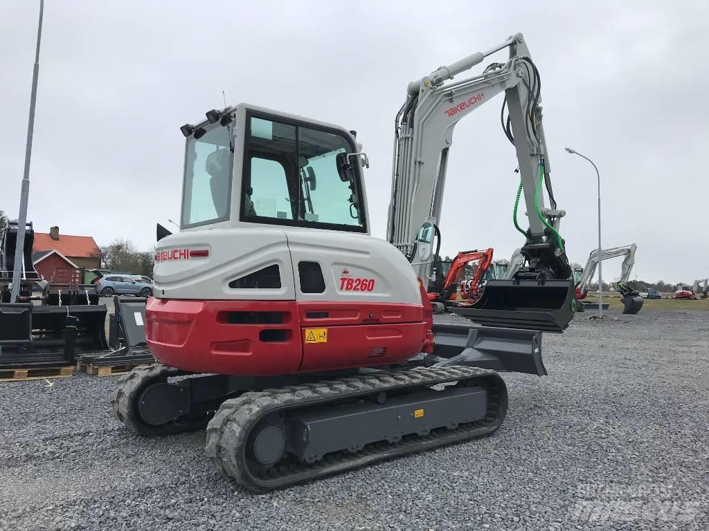 Takeuchi TB260 Minigraafmachines < 7t