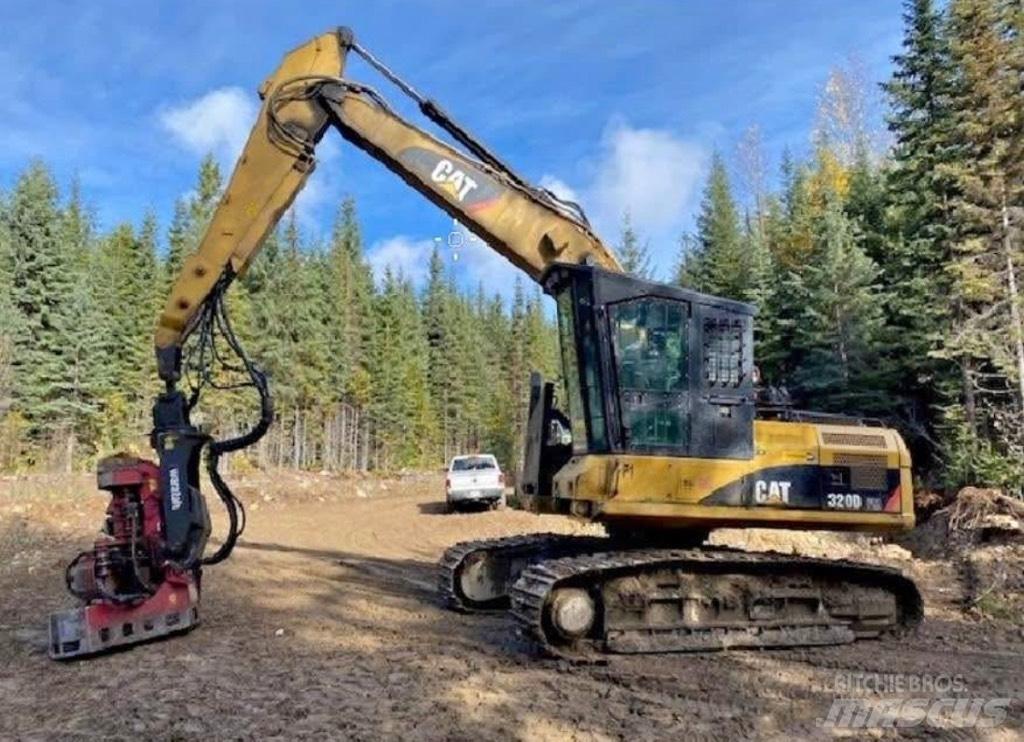 CAT 320 D FM Boomstamladers