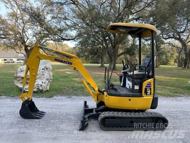 Komatsu PC18MR-2 Minigraafmachines < 7t
