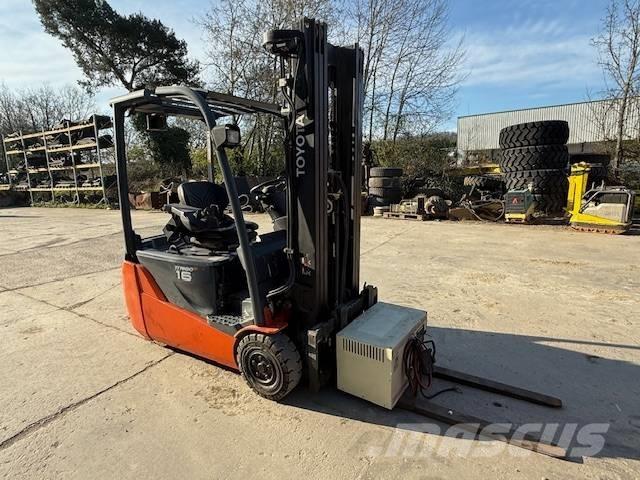 Toyota 8 FBET 16 Elektrische heftrucks