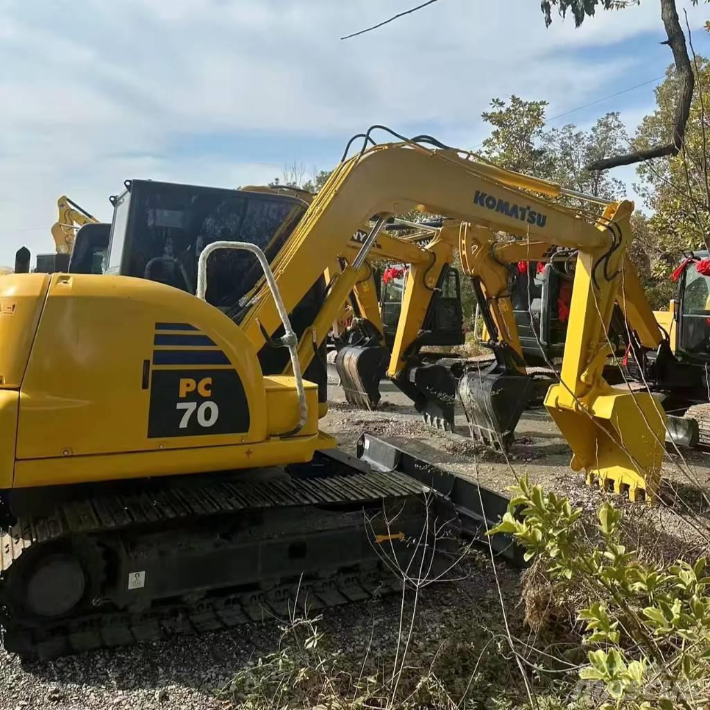 Komatsu PC 70 Rupsgraafmachines