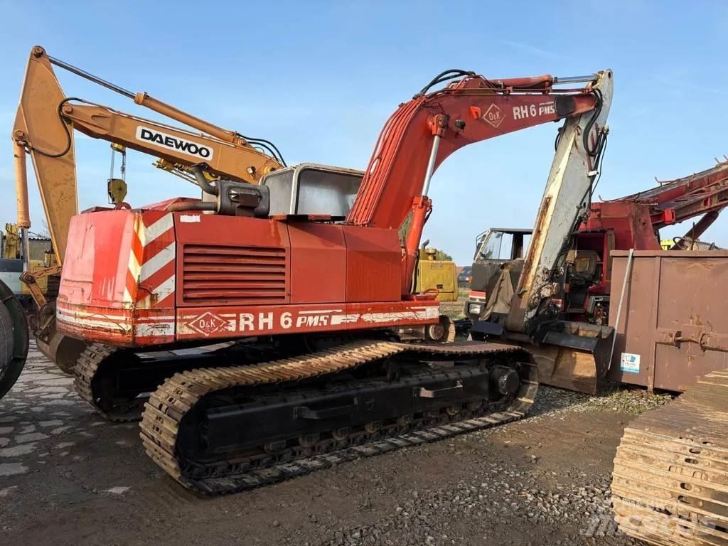 O&K RH6 Rupsgraafmachines