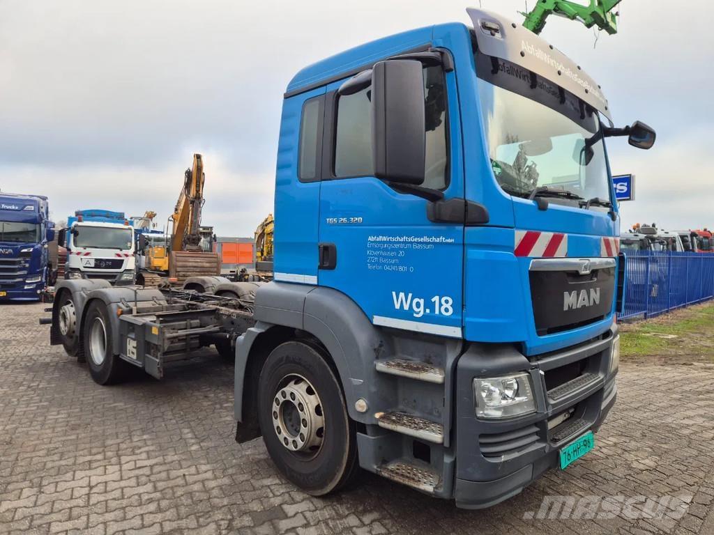 MAN TGS 26.320 Chassis met cabine