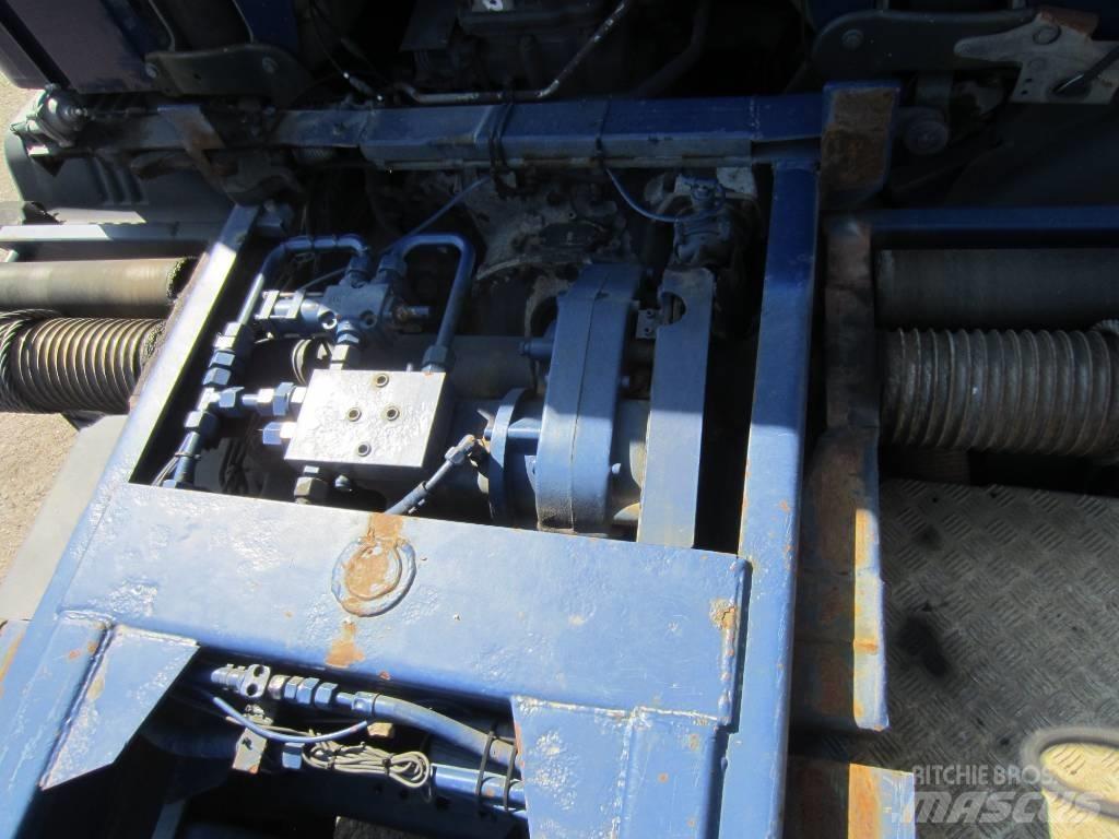 Scania P114 GB Containertrucks met kabelsysteem