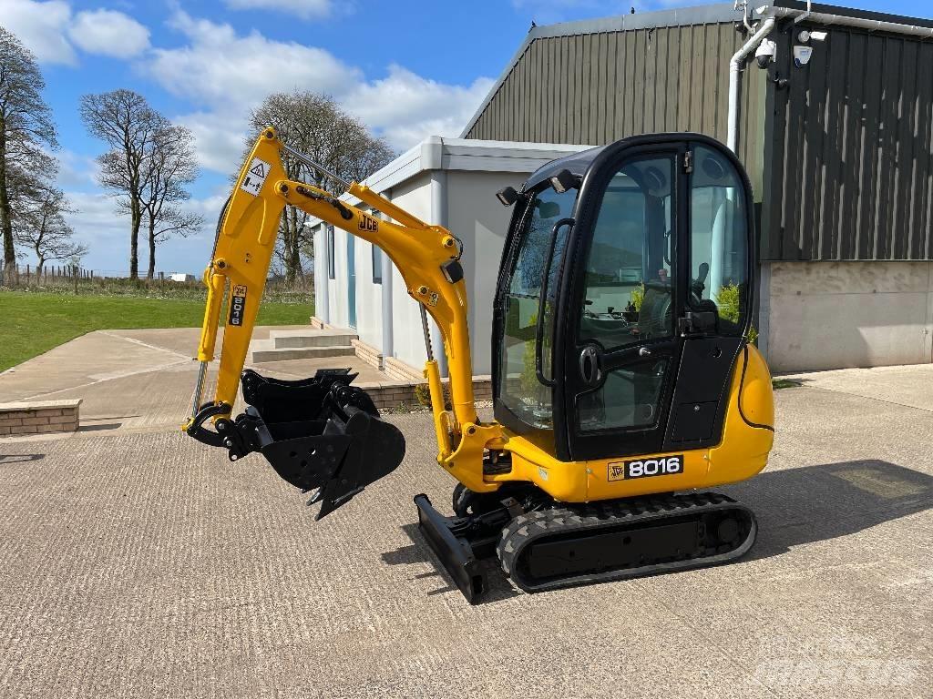 JCB 8016 Minigraafmachines < 7t