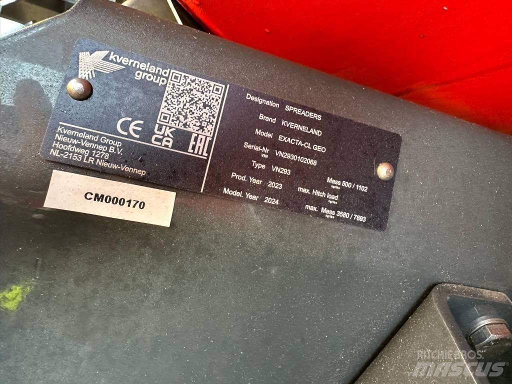 Kverneland CL 1300 Kunstmeststrooiers