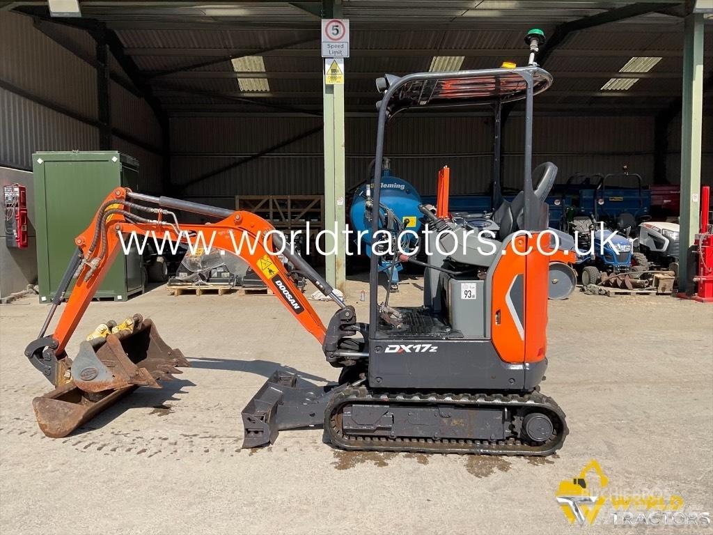 Doosan DX 17 Minigraafmachines < 7t
