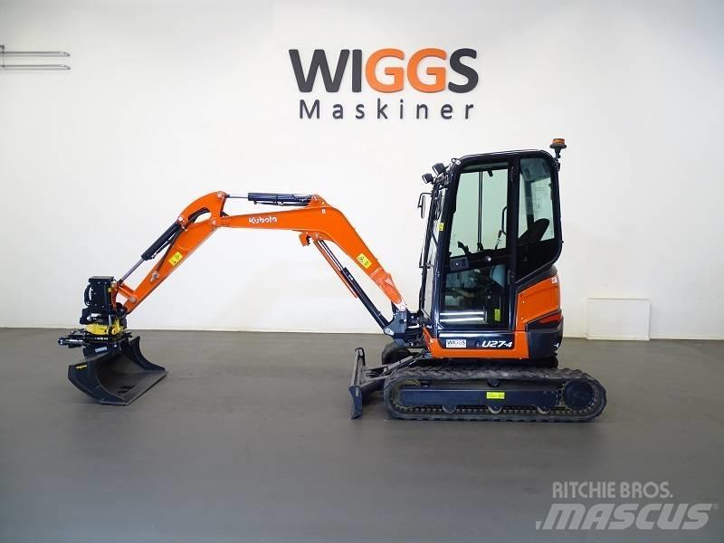 Kubota U 27-4 Minigraafmachines < 7t
