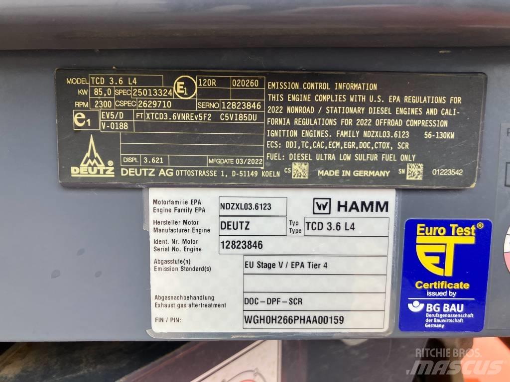 Hamm H12i Grondverdichtingsmachines