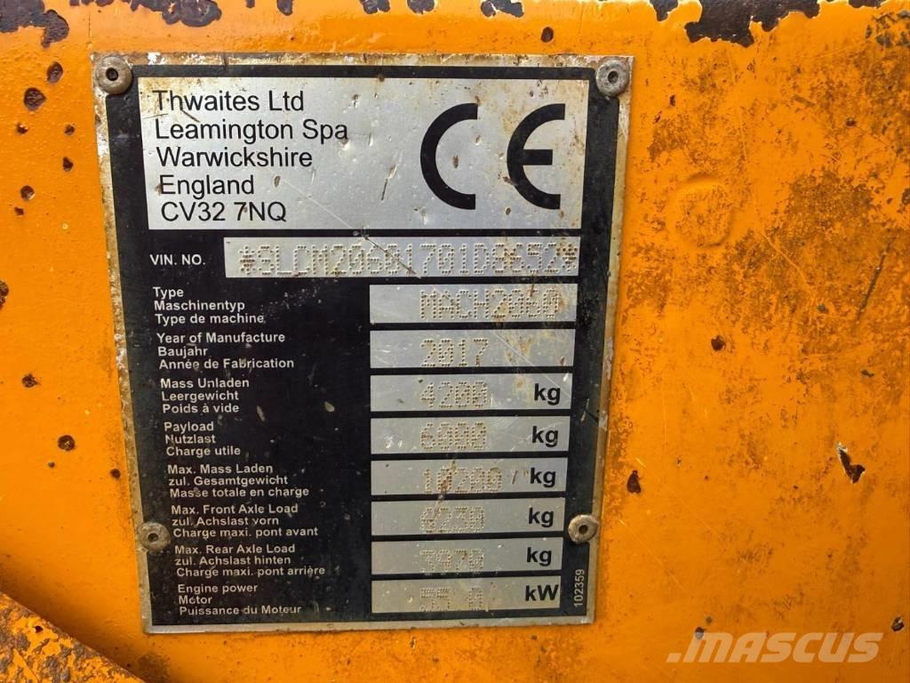 Thwaites MACH2060 Mini Dumpers