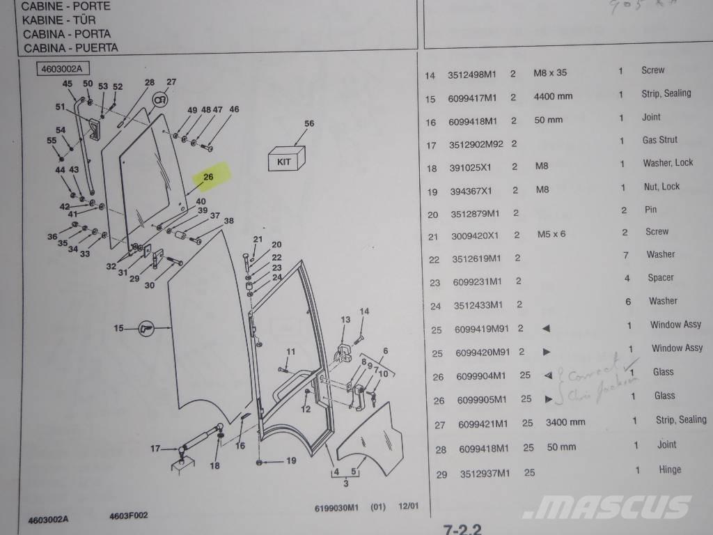 Fermec 860 Cabine en interieur