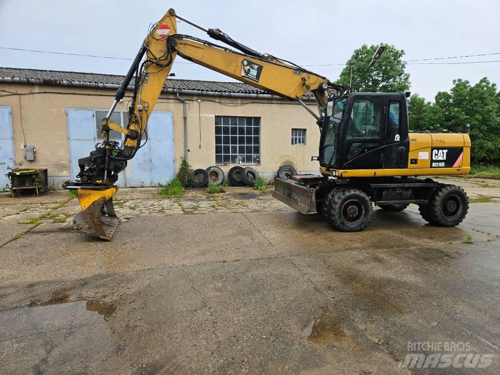 CAT M 316 D Wielgraafmachines