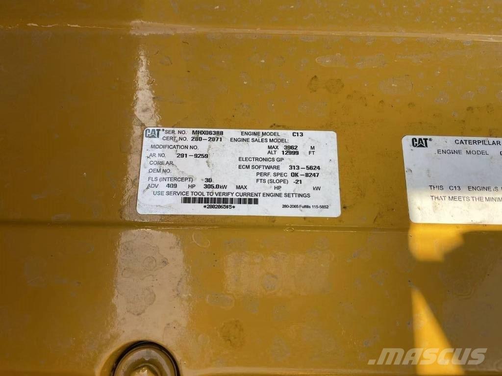CAT 349 Rupsgraafmachines
