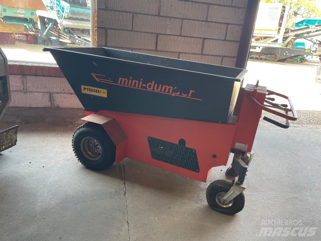 RCD 1100E motorbør Mini Dumpers