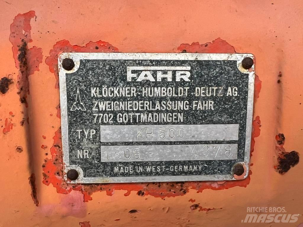 Deutz-Fahr KH 500 DN Schudders