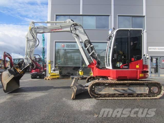 Takeuchi TB 280 FR Midigraafmachines 7t - 12t