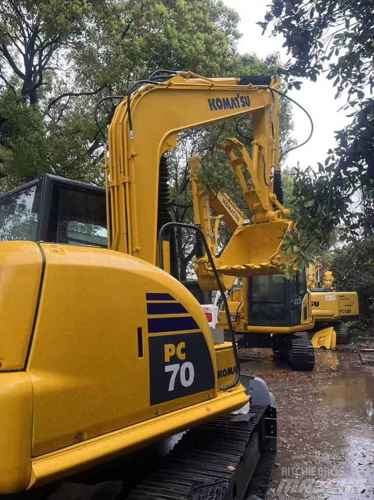 Komatsu PC 70 Rupsgraafmachines