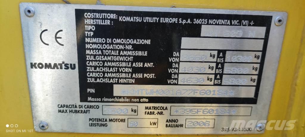 Komatsu WH 609 Verreikers