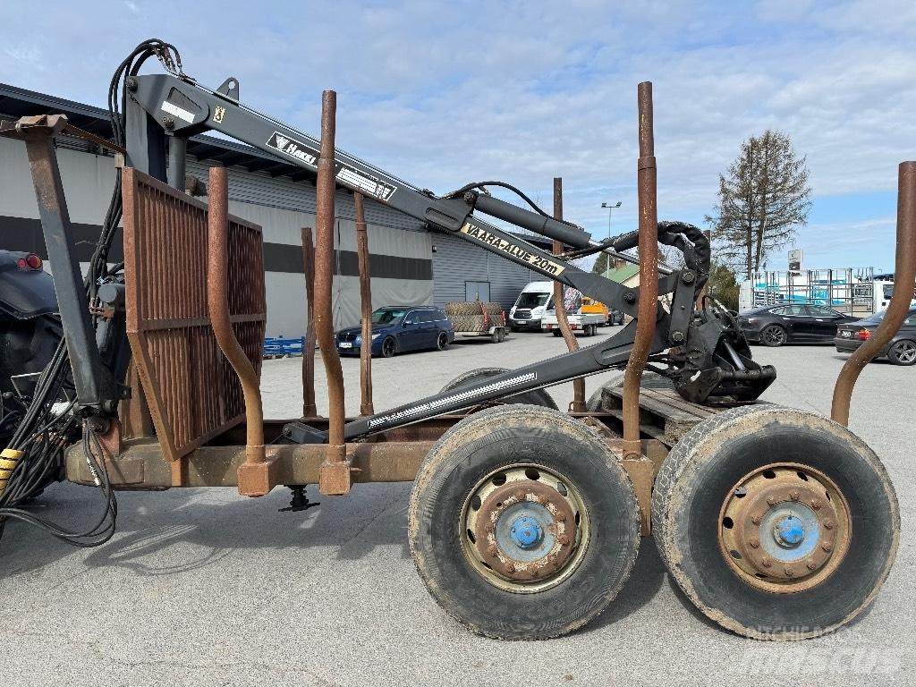 Hakki 25+ kärry Kranen & laders