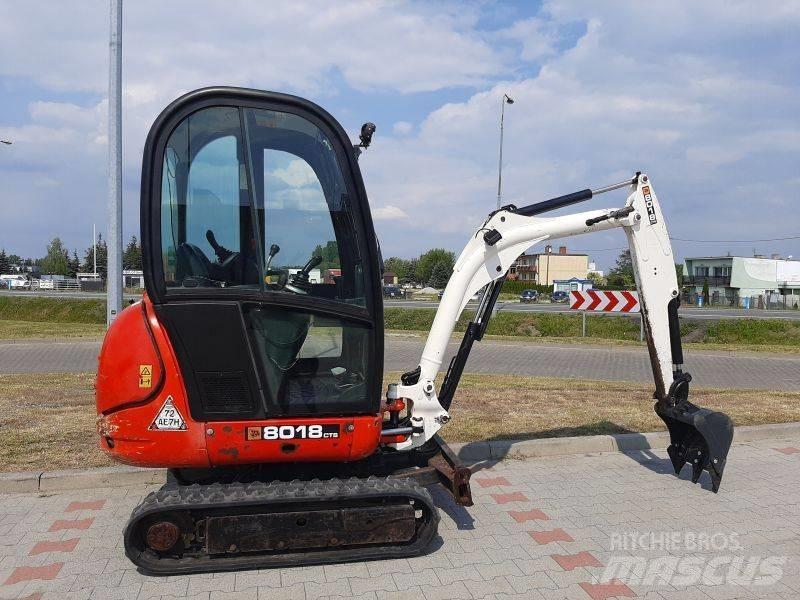 JCB 8018 Minigraafmachines < 7t