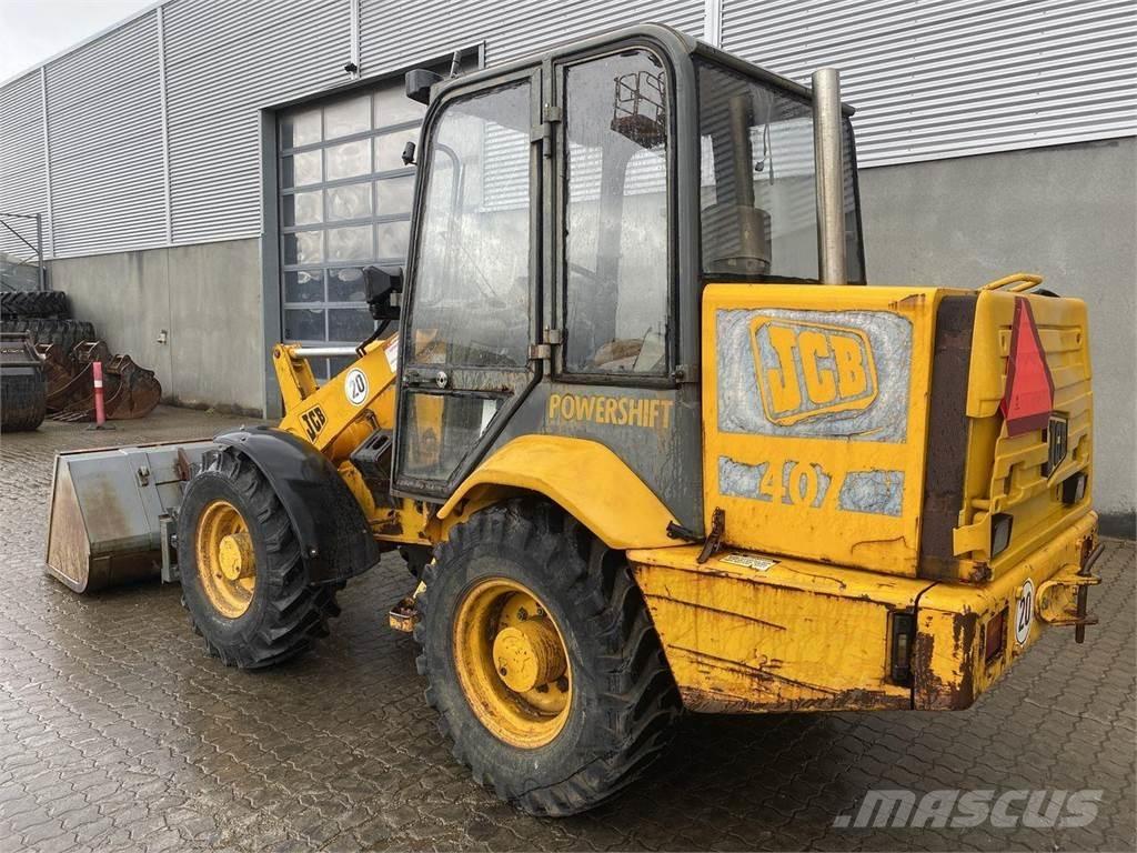 JCB 407 Knik- en schrankladers