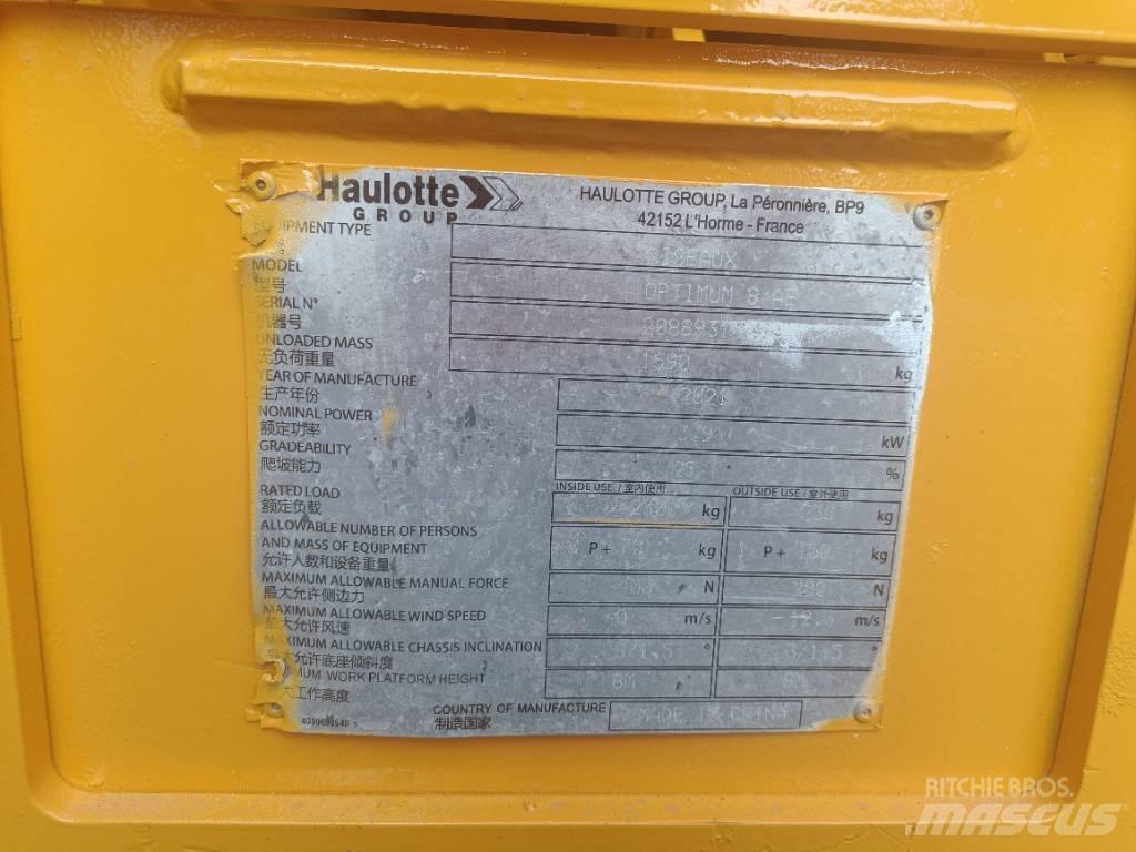 Haulotte OPTIMUM 8 Schaarhoogwerkers