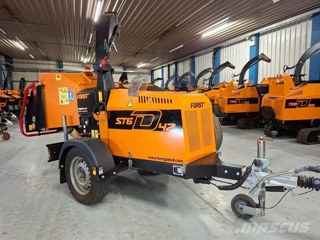 Forst ST6D Houtversnipperaars