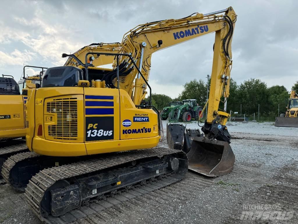 Komatsu PC138US-11E0 Rupsgraafmachines