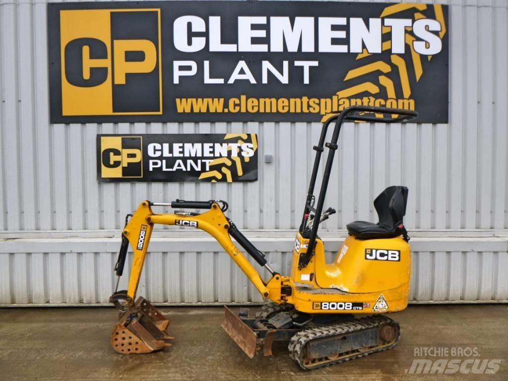 JCB 8008 CTS Minigraafmachines < 7t