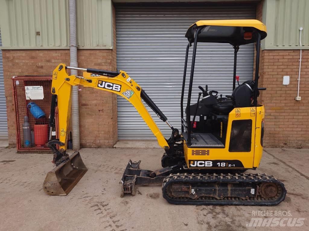 JCB 18 Z Minigraafmachines < 7t