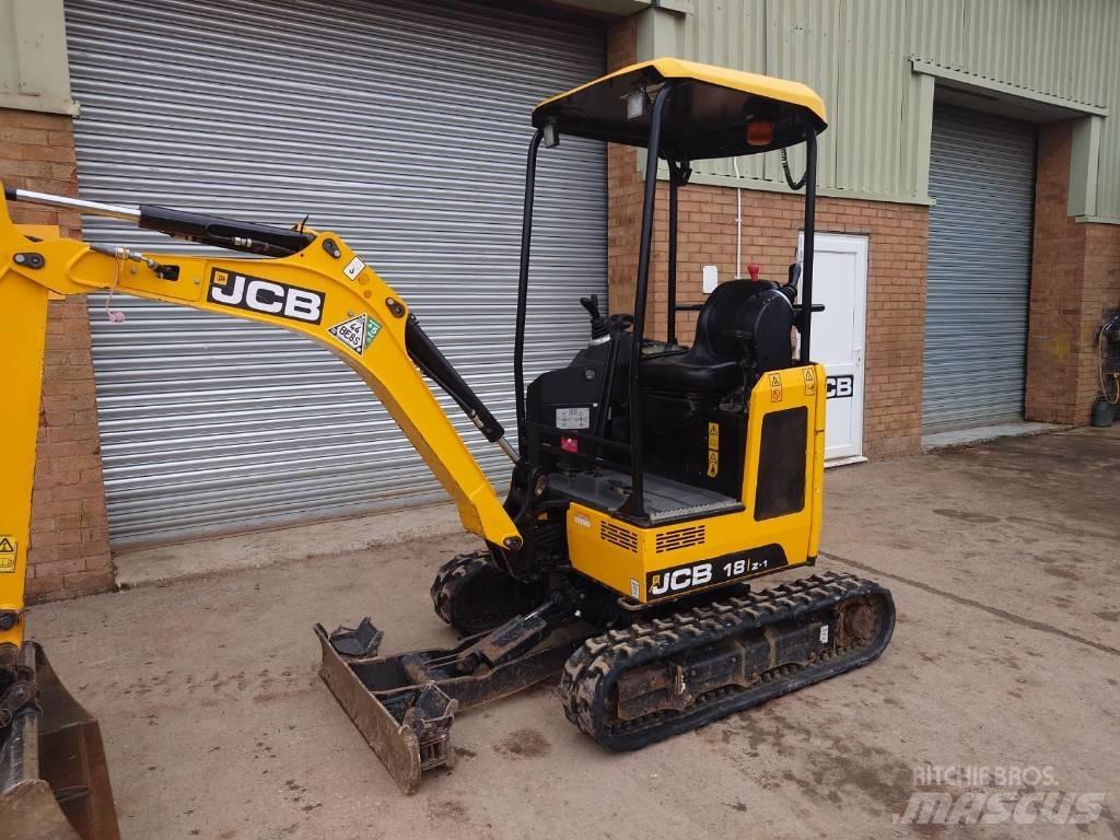 JCB 18 Z Minigraafmachines < 7t
