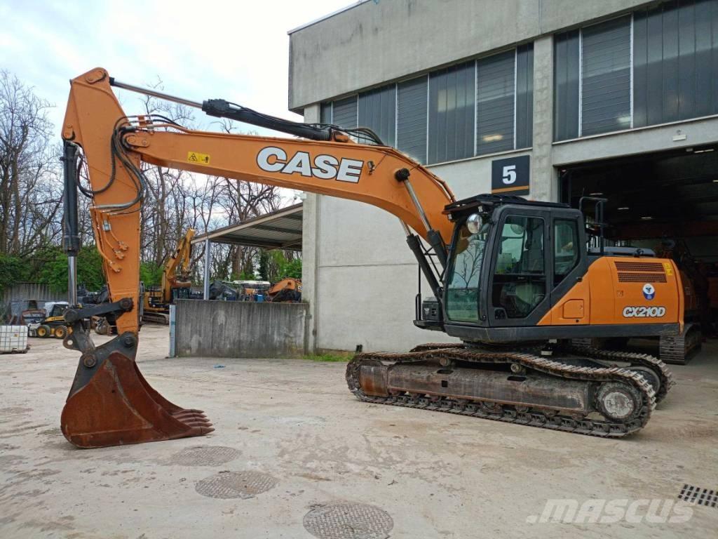 CASE CX 210 D Rupsgraafmachines