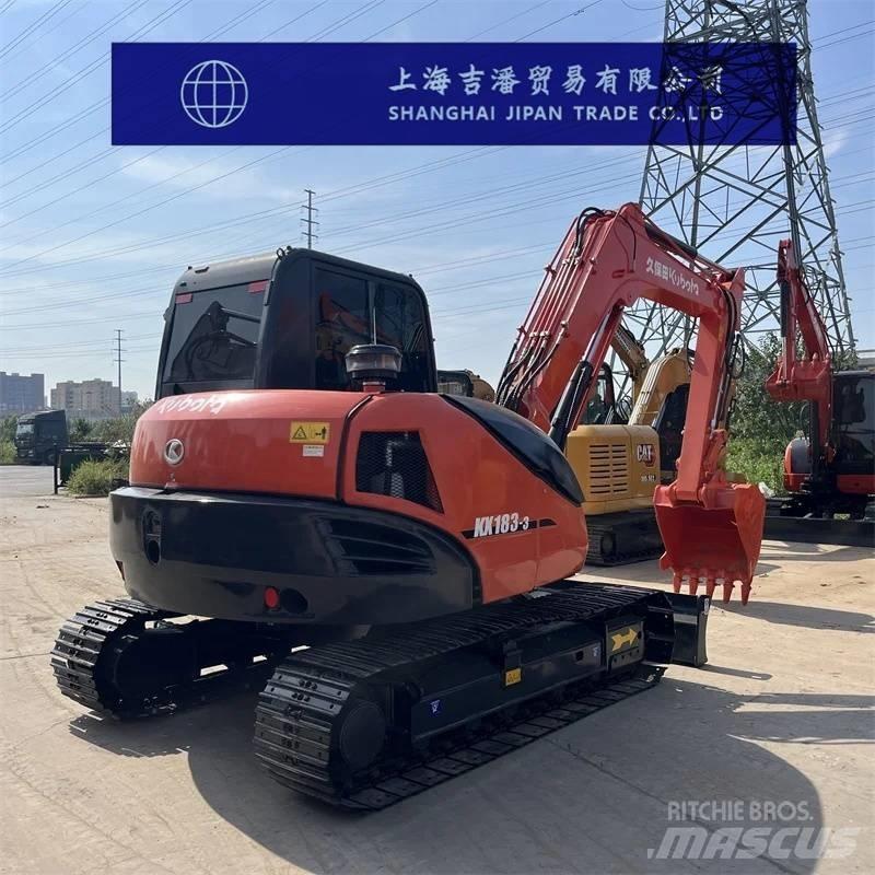 Kubota KX 183 Midigraafmachines 7t - 12t