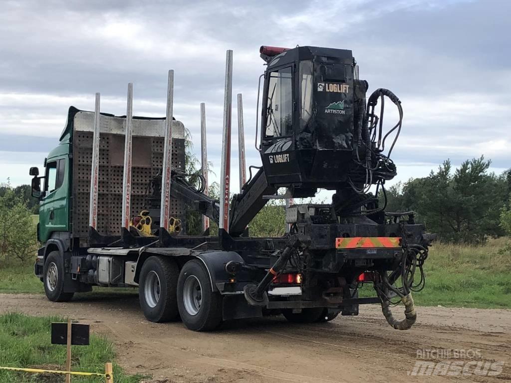 Scania R 480 Hout-Bakwagens