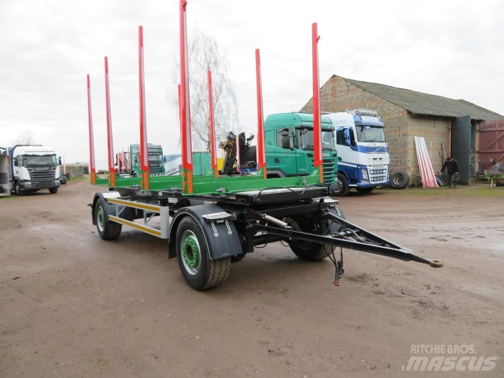  Rottger dwuosiowa Hout-Aanhangers