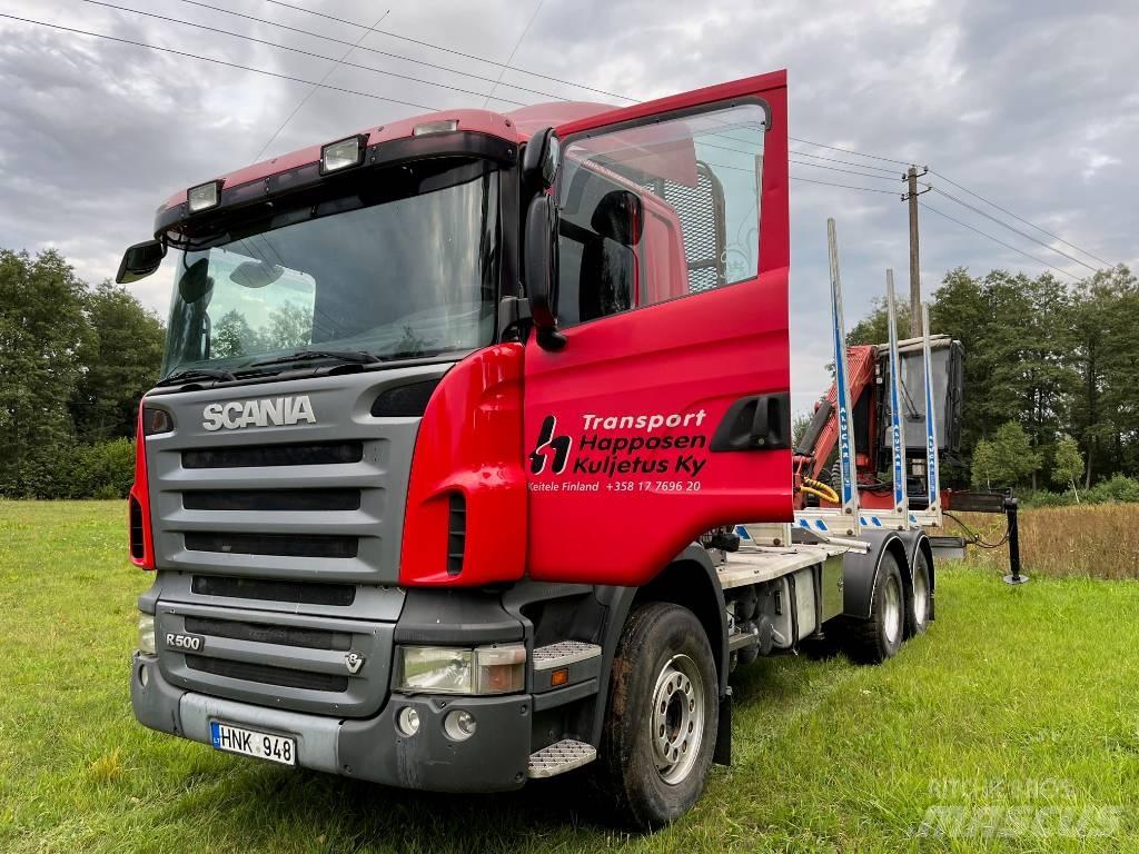 Scania R 500 Hout-Bakwagens